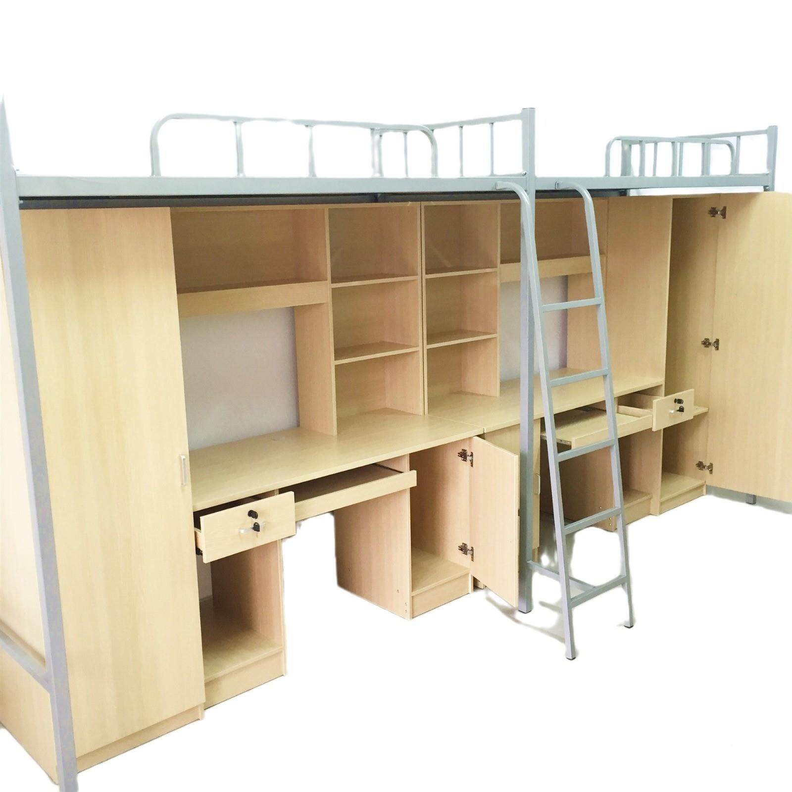 上下柜铁架床大学生公寓床上床床下桌体HL-GYC81连高低铁床楼单梯,淘宝优惠券,粉丝福利购,淘宝优惠卷
