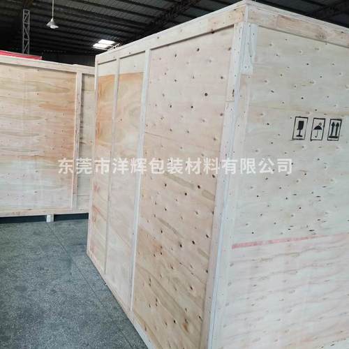 物流胶合板木箱出口箱子机械设备运输卡扣木质包装箱厂家 - 图1