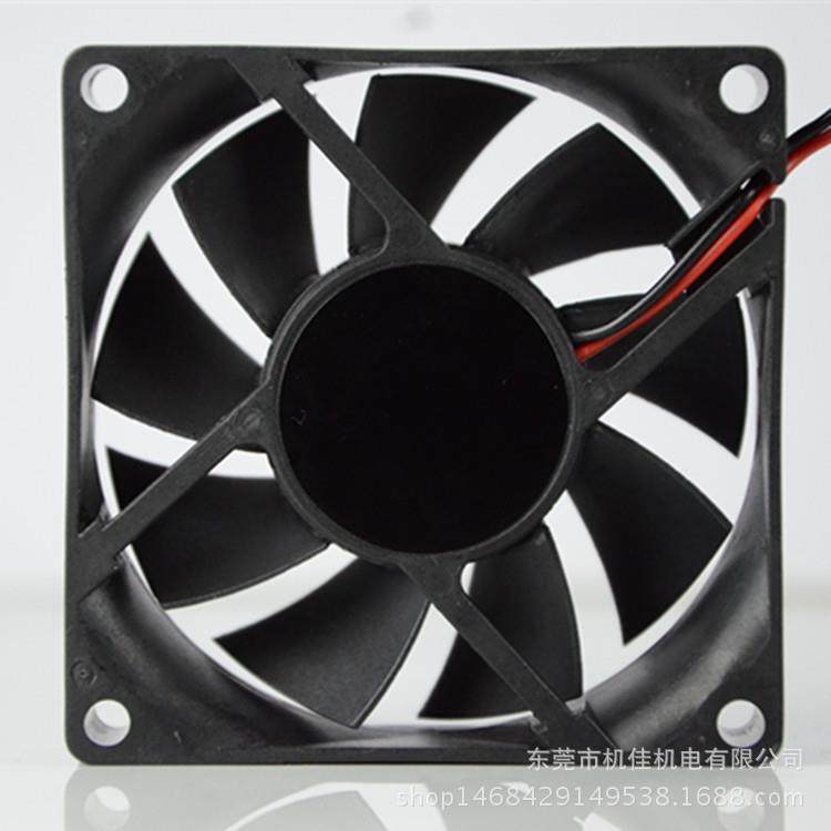 12V24V DC fan electric mosquito coil cooling fan chassis fan black 12025 computer cooling fan