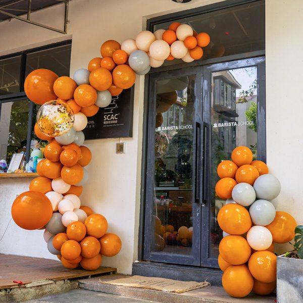 开业典活动气球链立柱气氛装饰用品店铺场景仪式背景墙之满,淘宝优惠券,粉丝福利购,淘宝优惠卷