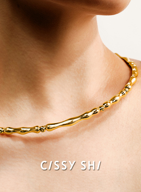 CISSY SHI温蒂妮的记忆系列预见项圈金色银色百搭新品男女同款