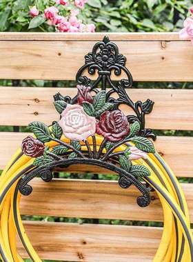 欧式复古铸类铁工艺对鸟架花园壁挂OUO水管艺园架庭院家居阳台壁