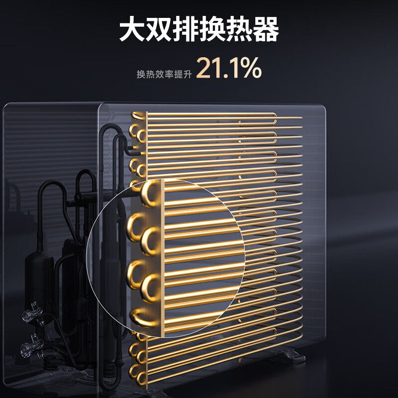 [国补20%】海尔空调3匹2匹家用一级能效变频统帅冷暖客厅立式柜机