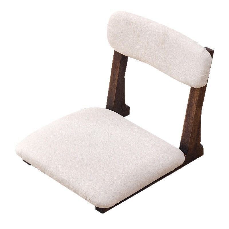 Japanese style back chair tatami bed seat lazy legless chair low stool backrest upholstered chair bay window Japanese room chair