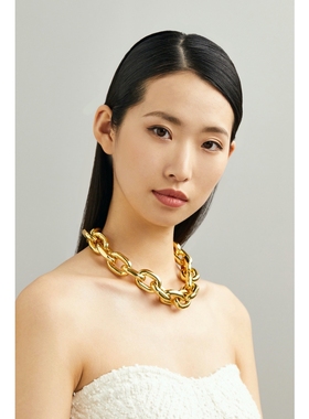 【新年礼物】Paco Rabanne 女金色链式加粗项链