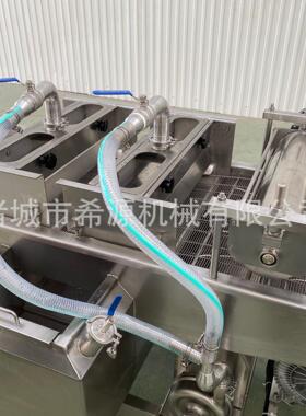 商用全自动面包上黄油浆液机器吐司面包片裹浆机加热保温淋浆机