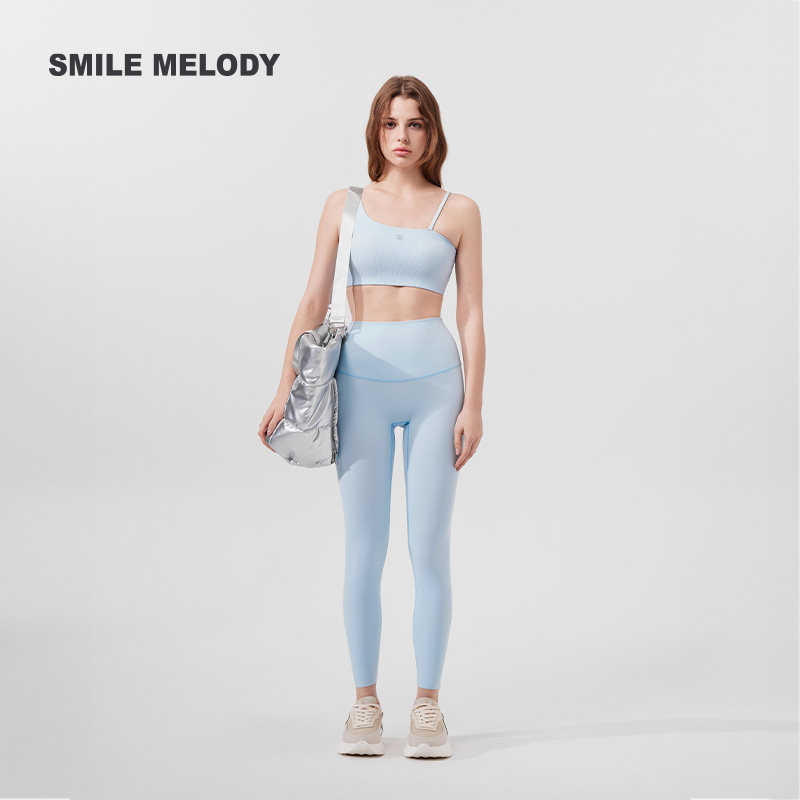 smilemelody纯色高腰LEGGINGS九分瑜伽裤提臀健身裤运动紧身裤新,淘宝优惠券,粉丝福利购,淘宝优惠卷