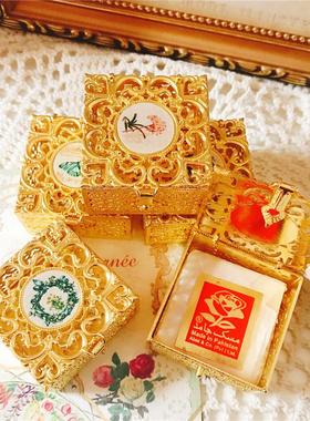 美优族 复古金属香膏盒 送巴基斯坦纯植物香膏 只需一块整屋都香