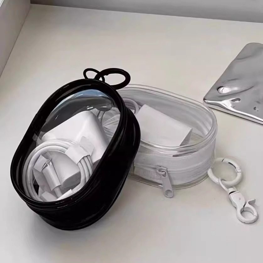 数据线充电器充电收纳透明绕线便携随身外出耳机收纳盒手机整理,淘宝优惠券,粉丝福利购,淘宝优惠卷