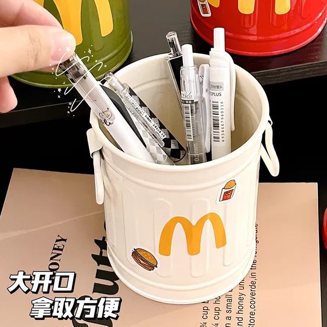 McDonald's cute creative pen holder retro high appearance