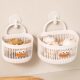 Multifunctional small hanging basket wall-mounted storage box
