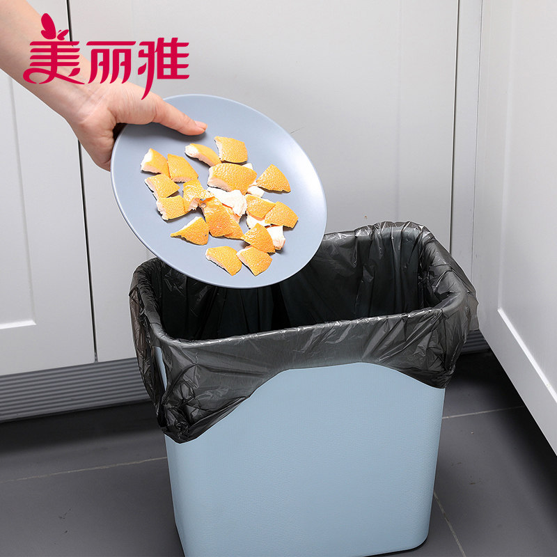 美丽雅垃圾袋家用手提式加厚大号背心实惠装厨房卫生间黑色塑料袋,淘宝优惠券,粉丝福利购,淘宝优惠卷