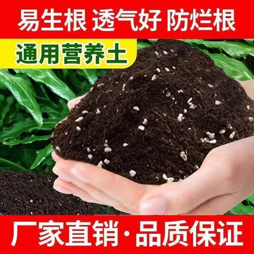 养花营养土有机土壤通用种花园艺土花土肥料多肉盆栽通用型种植土 - 图3