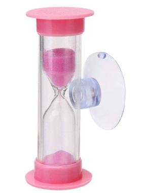 欧式吸盘沙漏可旋转2+3分钟计时器儿童刷牙时间提醒漏斗塑料防摔