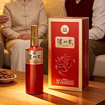 泸州老窖酒泸州贡盛典整箱52度500ml*6瓶[327元优惠券]-寻折猪