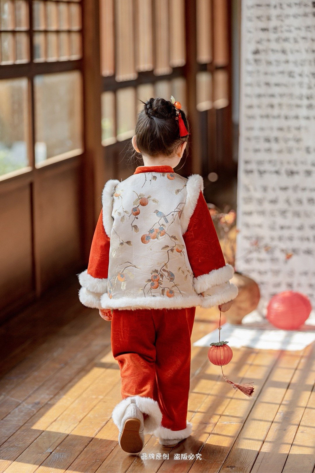 女童汉服国风套装2025冬新款儿童唐装女孩新中式加厚棉衣拜年服,淘宝优惠券,粉丝福利购,淘宝优惠卷