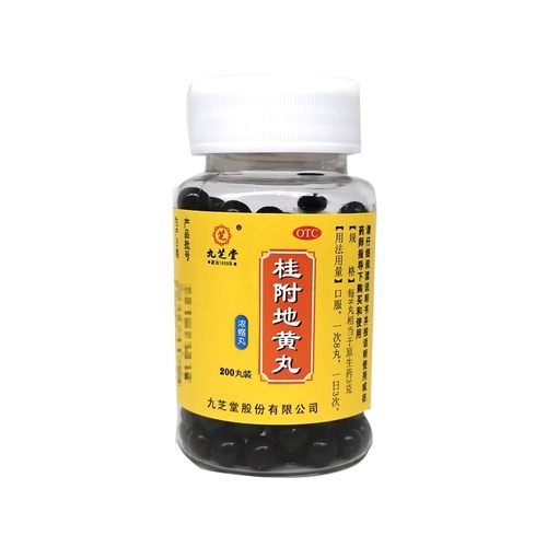 九芝堂 桂附地黄丸 200丸/盒 - 图1