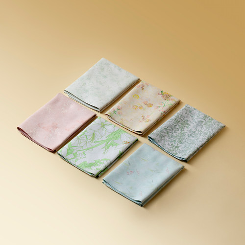 闻斋2025新款繁花鹿皮绒家用吸水茶巾养壶茶巾印花茶桌垫茶道配件 - 图3