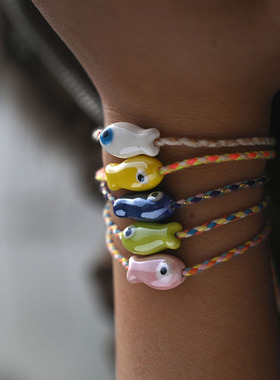 1.00-9.99元陶瓷小鱼手工编织