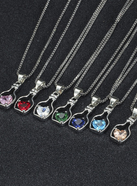 来图样定 制水晶吊坠字母项链手链发夹手饰头饰个性女式饰品