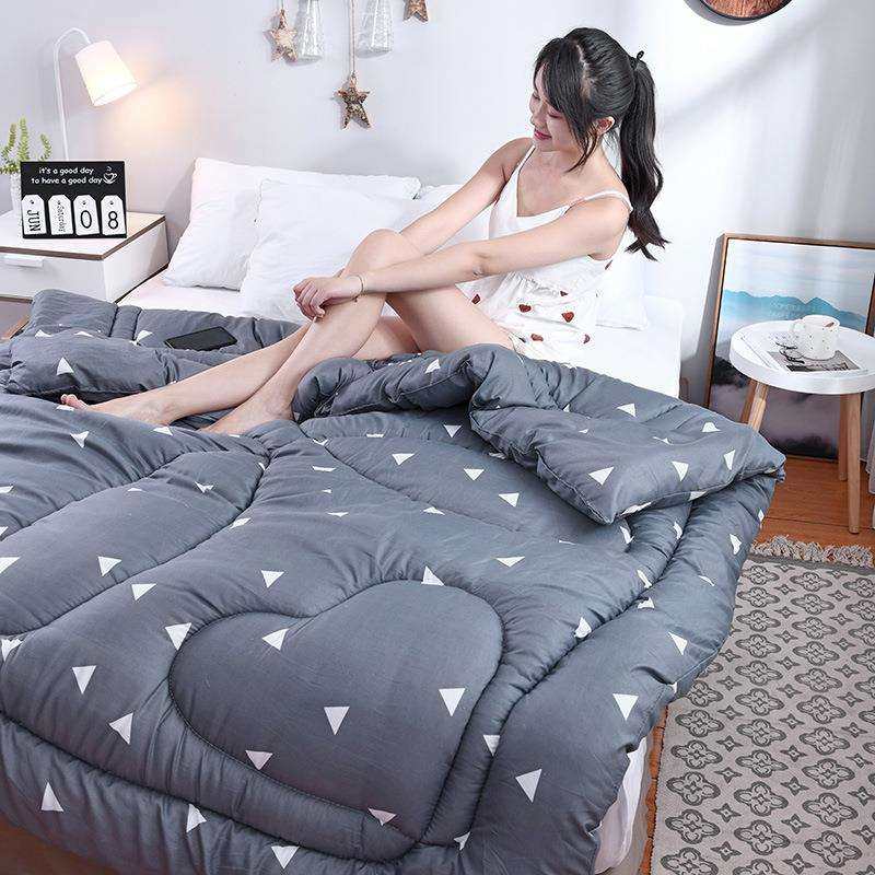 四季被印花被磨毛春秋被纯色冬被被子夏被学生宿舍床上用品,淘宝优惠券,粉丝福利购,淘宝优惠卷