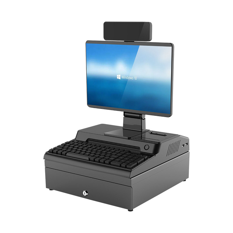 Convenience store cashier All supermarket commercial touch screen cashier management system fruit store scan code cash register