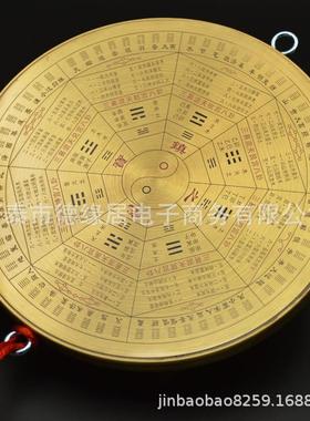 铜九宫八卦凸凹镜太极八卦镜适合室外悬挂家居吉祥装饰