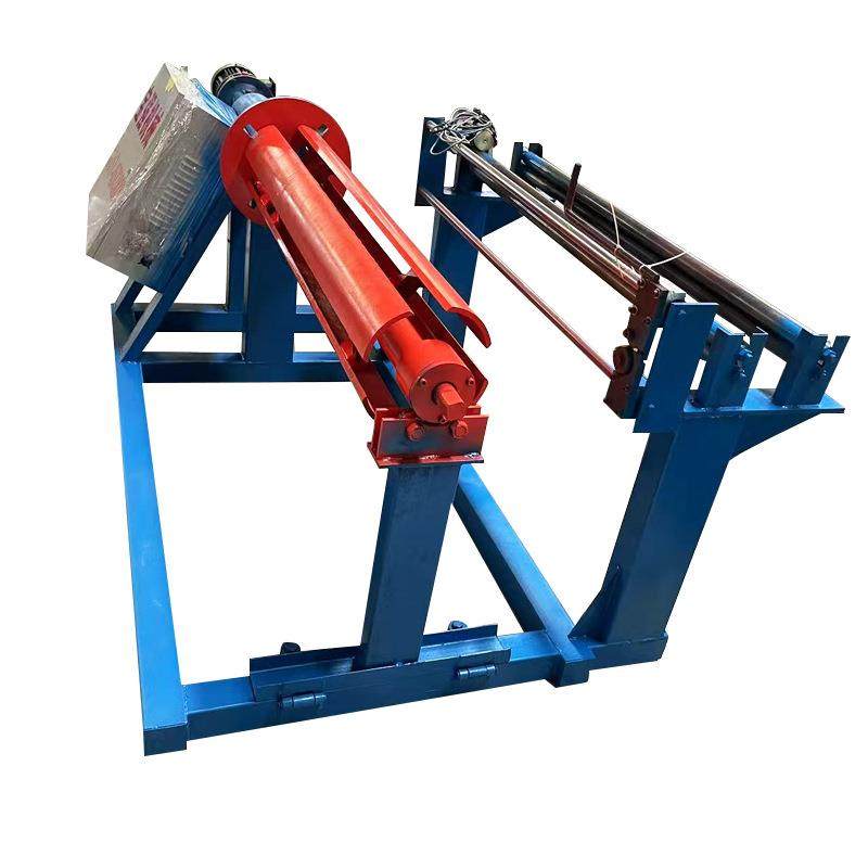 彩钢卷放料架 1-1.2米涨紧上料架 压瓦机上料架,淘宝优惠券,粉丝福利购,淘宝优惠卷