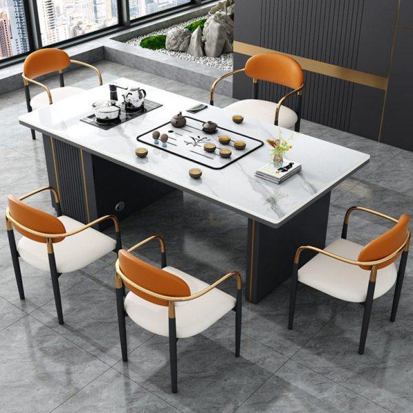 轻奢岩板茶桌椅简约现家用客厅小茶台阳台公室烧水壶网红嵌入,淘宝优惠券,粉丝福利购,淘宝优惠卷