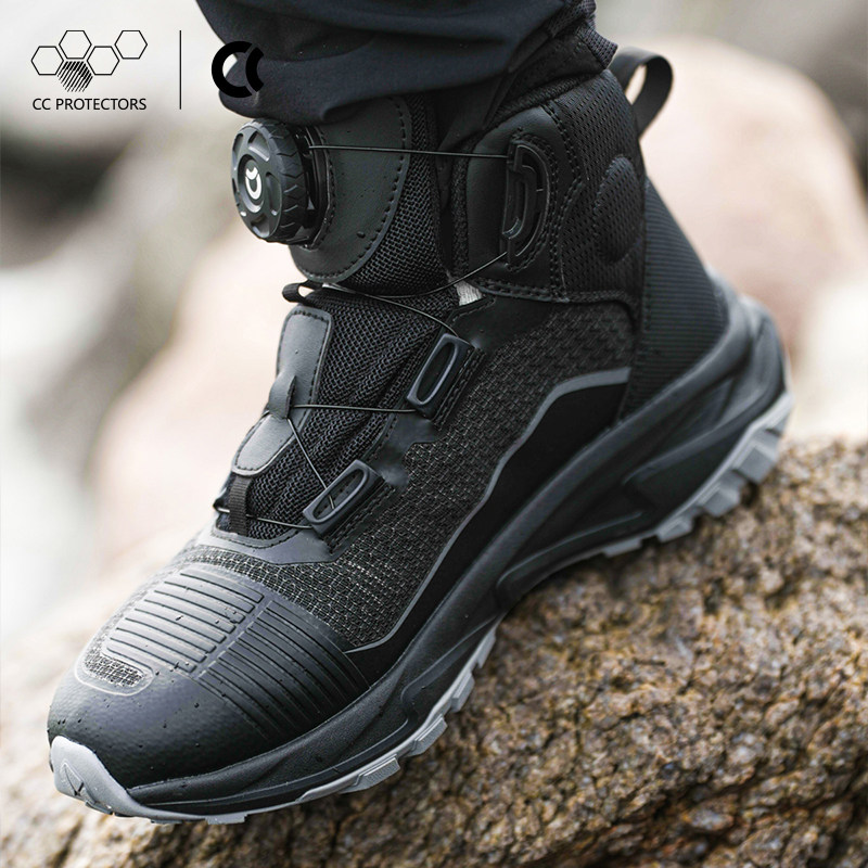CC summer motorcycle riding boots are breathable and non-slip