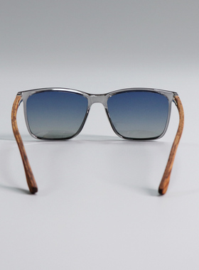 CANKUYZ原创小众设计实木太阳镜渐变防紫外线墨镜男女款偏光眼镜