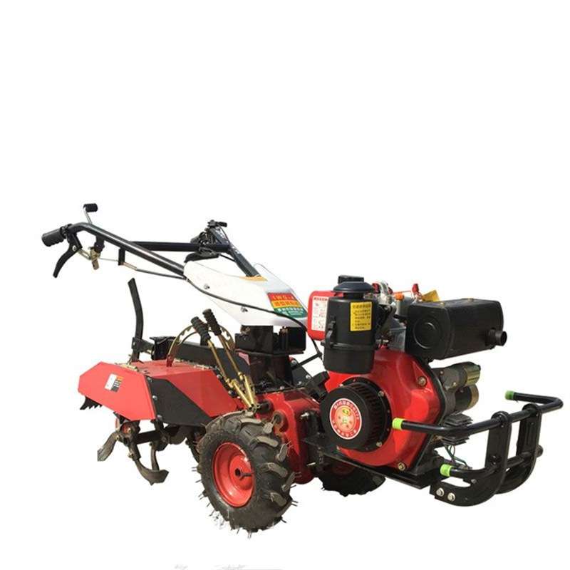 四驱小型微耕机多功能手扶旋耕机硬地深翻水旱打田农用耕地机开沟 - 图3