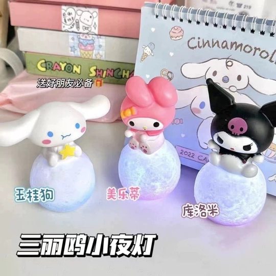 Kitty cat student girl gives best friend a glowing play