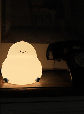 憨憨大肚龙硅胶小夜灯