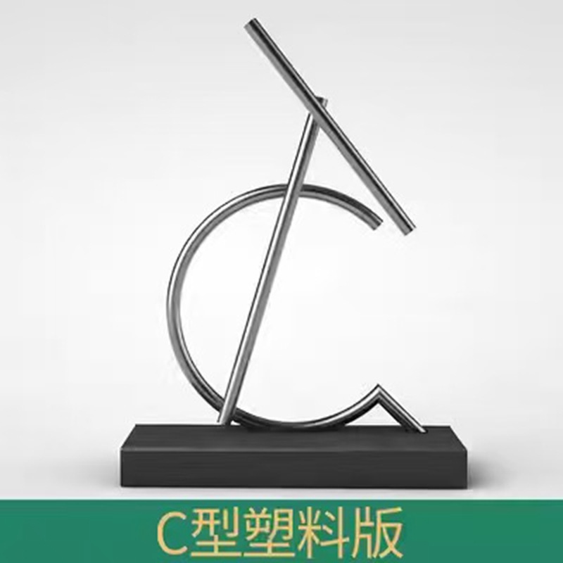 高档创意商务礼品家居反重力牛顿摆钢铁侠混沌摆永动机摆件 - 图2