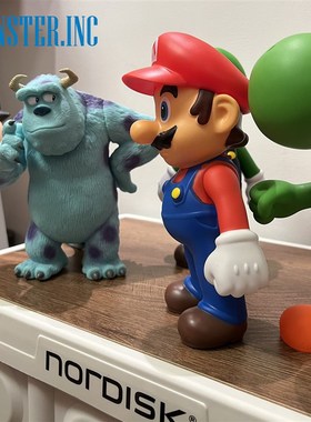 温柔的苏利文怪兽毛毛公仔摆件模型