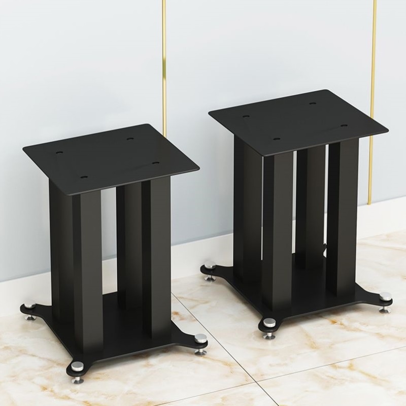 Audio tripod metal drop subway bracket speaker bracket professional bookshelf surround stage audio and video equipment rack