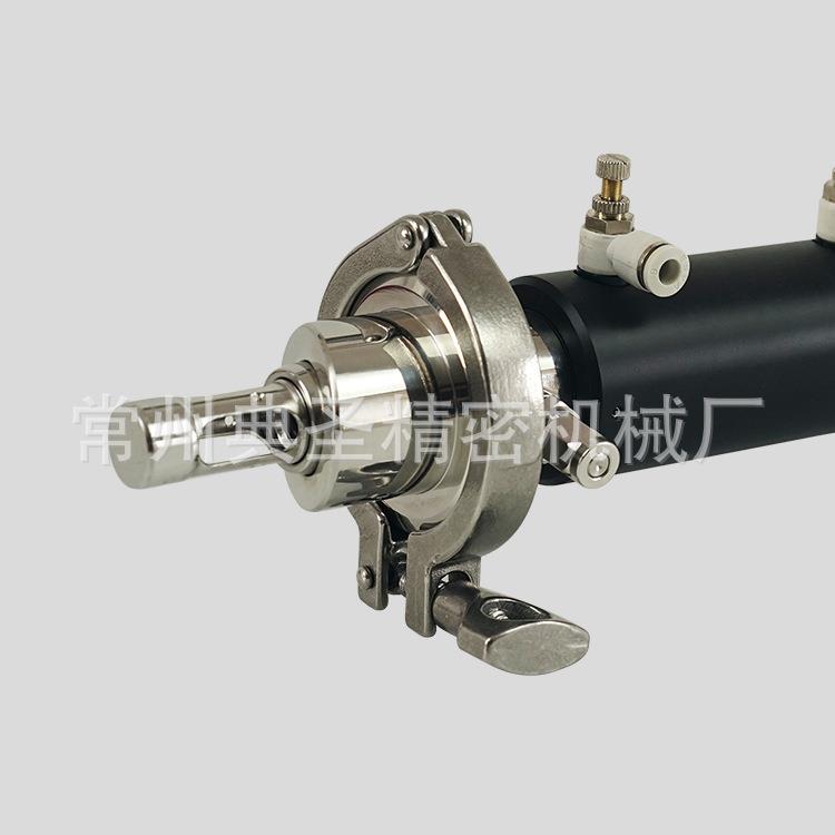 自动冲洗卡盘气动伸缩式PH电极护套流体检测快装提拉式电极支架 - 图2