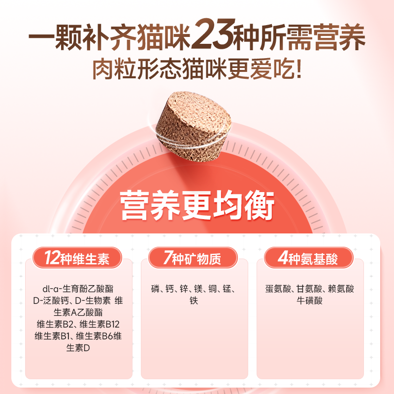 宝顿Pawtune复合维生素肉粒猫咪专用补充微量元素营养,淘宝优惠券,粉丝福利购,淘宝优惠卷