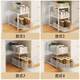 Kitchen pull-out basket three-layer push-pull storage rack drawer storage box cabinet inner basket supplies household box