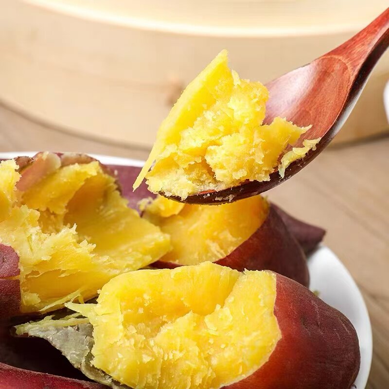 临安天目山小香薯红薯新鲜蔬菜地瓜粉糯香甜皮薄如纸