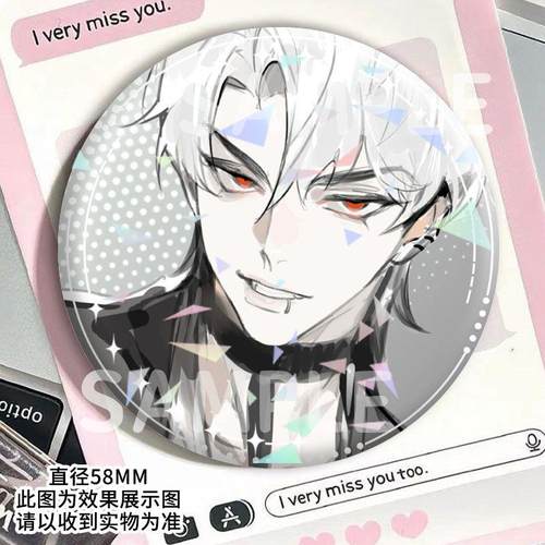 斑比都银虎韩诺亚南艺俊吧唧胸针plave周边徽章学生收藏礼物摆件 - 图1