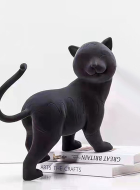 家居客厅饰品树脂动物桌面摆件酒