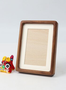 长条实木相框 榫卯黑胡桃书法字画装裱框洗照片多宫格相框挂墙