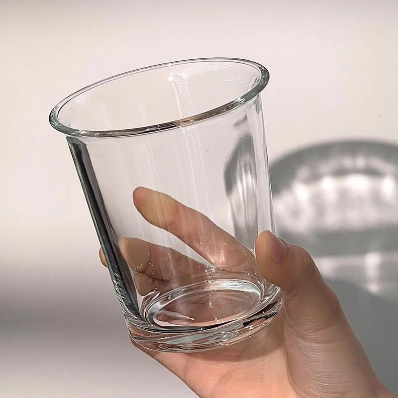 Vietri Mare玻璃杯简约反口牛奶杯咖啡早餐杯家用水杯子丨惠蒂尔 - 图0