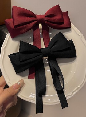 蝴蝶结头饰高颜值发夹网红同款刘海头发子女后脑勺发卡新款公主