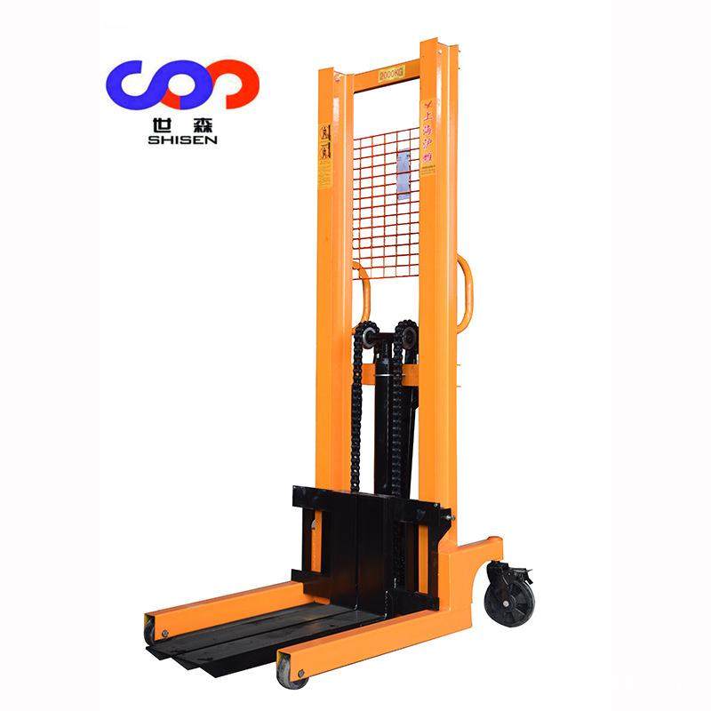 简易小型龙门架叉车1吨1.5吨2吨手动小堆高车,淘宝优惠券,粉丝福利购,淘宝优惠卷