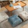 Velvet futon cushion home ground meditation cushion bay window balcony lazy sitting pillar bedroom sofa tatami
