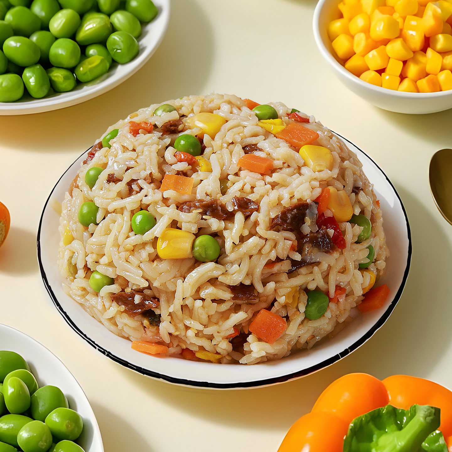 【清真食品】便携轻食餐咖喱饭素食蔬菜炒饭速食方便饭团米饭,淘宝优惠券,粉丝福利购,淘宝优惠卷