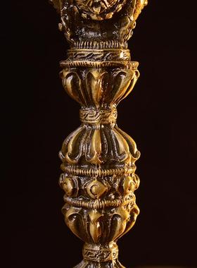 藏传秽迹金刚杵大威德金刚橛普巴杵双层带底座